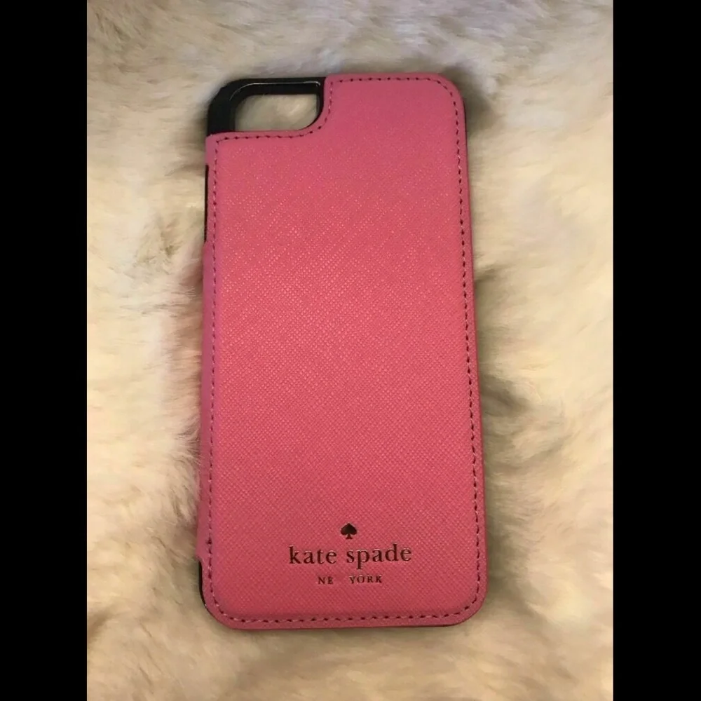 NWD $70 kate spade new york 'Cedar Street' iPhone‎ 6 & 6s Case Leather +Mirror